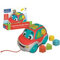 CLEMENTONI BABY AUTO SORTER INTERAKTÍVNE TVARY A FARBY AUTÍČK 9m+