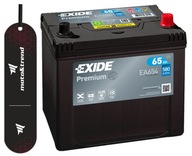 BATÉRIA EXIDE PREMIUM P + 65AH / 580A EA654