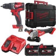 SADA AKUMULÁTOROVÉHO NÁRADIA MILWAUKEE M18 FPP2BG-502X 7 kusov