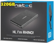 PRENOSNÝ DISK natec-GO 320GB 2,5'' USB 3.0 ČIERNA