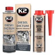 K2 DIESEL GO + DICTUM NA ČISTENIE VSTREKOVAČA