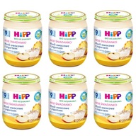 HiPP BIO Ovocné müsli s jogurtom, 9 m2, 6x160g