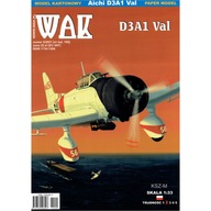 WAK 5/21 - strmhlavý bombardér Aichi D3A1 Val 1:33