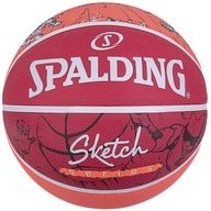 SPALDING Basketbalová lopta pre Sketch Basket, veľkosť 7