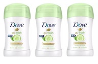 3 x Dove tyčinka 40 ml uhorky a zeleného čaju