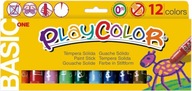 Playcolor One twist-up farbiace tyčinky, 12 farieb.