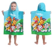 Plážová osuška Paw Patrol Poncho s kapucňou