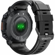 REMienok NA HODINKY SMARTWATCH GRAVITY GT6 GT7 GT9 22mm TELESKOPY čierne