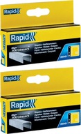 Rapid 13/6 sponky 5000ks striebro