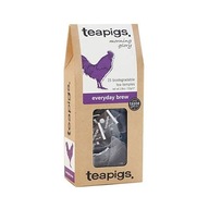 Čierny čaj v pyramídach TEAPIGS, 15 kusov