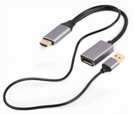 GEMBIRD ACTIVE ADAPTÉR 4K HDMI NA DISPLAYPORT (F)