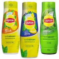 SODASTREAM LIPTON ĽADOVÝ ČAJ SIRUP CITRÓNOVÝ ZELENÝ ČAJ