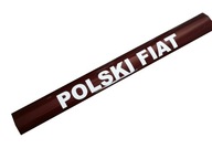 Nálepka na slnečný pás, šilt POLSKI FIAT