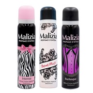 Malizia 3x taliansky dezodorant v spreji 100 ml BESTSELLER