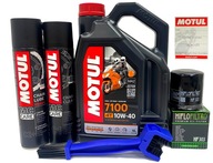 MOTUL 7100 MA2 C2 olej + C1 tuk, kefa na reťaz