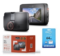 MIO MIVUE 803 VIDEOREKORDÉR AUTOKAMERA GPS WIFI + 64GB KARTA