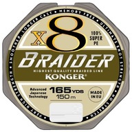 Konger Braid Braider x8 Olive Green 0,04/150m