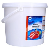 Chlórové tablety do bazénov 5kg 200g chlór do bazénov jacuzzi spa chemikálie