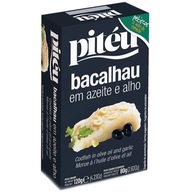 Bacalhau sušená treska v olivovom oleji a cesnaku 120g