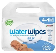 WaterWipes Detské obrúsky 99,9% Water BAG 5 BACK