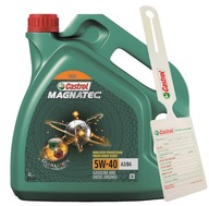 Castrol Magnatec 5W-40 A3/B4 4L olej + vešiak