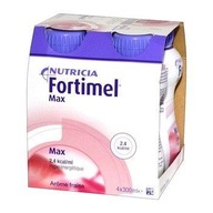 FORTIMEL Max s príchuťou jahody, 4 x 300 ml