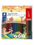 Staedtler Hexagonal Noris Ceruzka Pastelky 24 Col