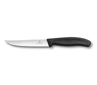 Steakový nôž Victorinox zúbkovaný 12 cm čierny