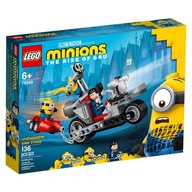 LEGO MINIONS Nezastaviteľný útek na motorke 75549