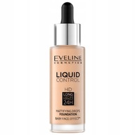 Eveline HD Liquid Control Mattifying and Covering Foundation 010 Light Beige