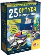 Optika. 25 pokusov. Malý génius. Lisciani