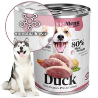 GOOD DOG FOOD mokrá KAČICA hypoalergénna zeleninová konzerva 24x400g