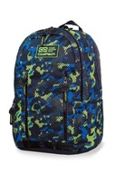 Školský batoh CoolPack pre mládež camo modrý