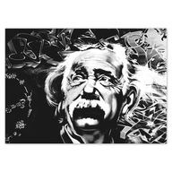 Plagáty 70x50 Albert Einstein Graffiti