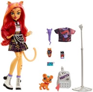 Základná bábika MONSTER HIGH Toralei Stripes + zvieratko HHK57