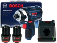 NÁRAZOVÝ SKRUTKOVAČ GDR 12V-105 BOSCH 2x2,0Ah