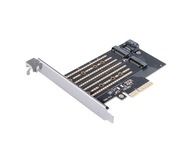 PCI express karta pre M.2 NVMe a M.2 SATA Orico