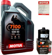 MOTUL 7100 4T olej 10W40 Ester MA2 4L + OLEJOVÝ FILTER