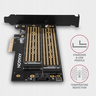 Adaptér PCIe x4 na M.2 SSD NVMe M-KEY