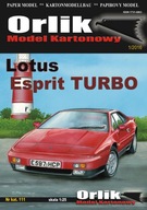 ORLIK 111. Športové auto Lotus Esprit TURBO