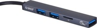 USB HUB 1x microSD + 3x USBA 3.0 (AHA12FGYBP)