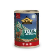 POKUŠENIE Feel the wild Deer s brusnicami 800g