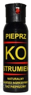 KO JET pepřový sprej gel stream 100ml obranný