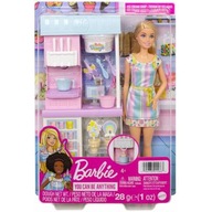 Barbie súprava zmrzliny + bábika