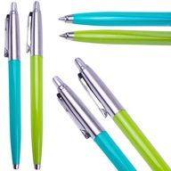 Parker Jotter Retro (M) výsuvné guľôčkové pero, 2 kusy, modrý atrament