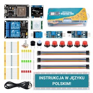 Učenie Programovanie ESP-32 Starter Kit KIT kurz v poľskom jazyku PL