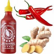 Chilli Sriracha omáčka so zázvorovou lietajúcou husou 455ml