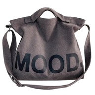 City BAG Šedá taška cez rameno MOOD