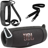 SILIKÓNOVÉ POUZDRO PRE REPRODUKTOR JBL CHARGE 5, ČIERNA