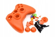 Puzdro na ovládač Xbox 360 s ORANŽOVÝMI tlačidlami